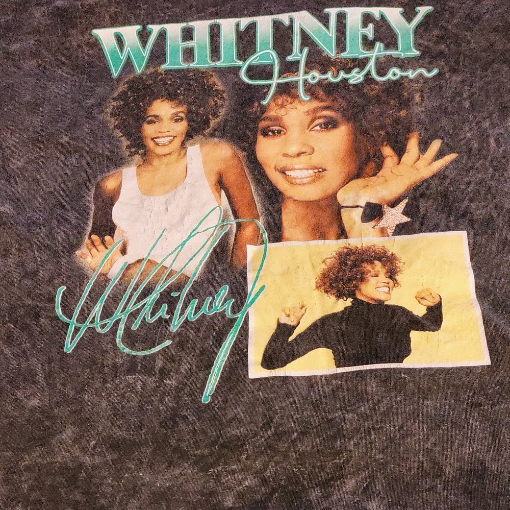 Whitney Houston T-shirt.  Pre-owned, Size L.